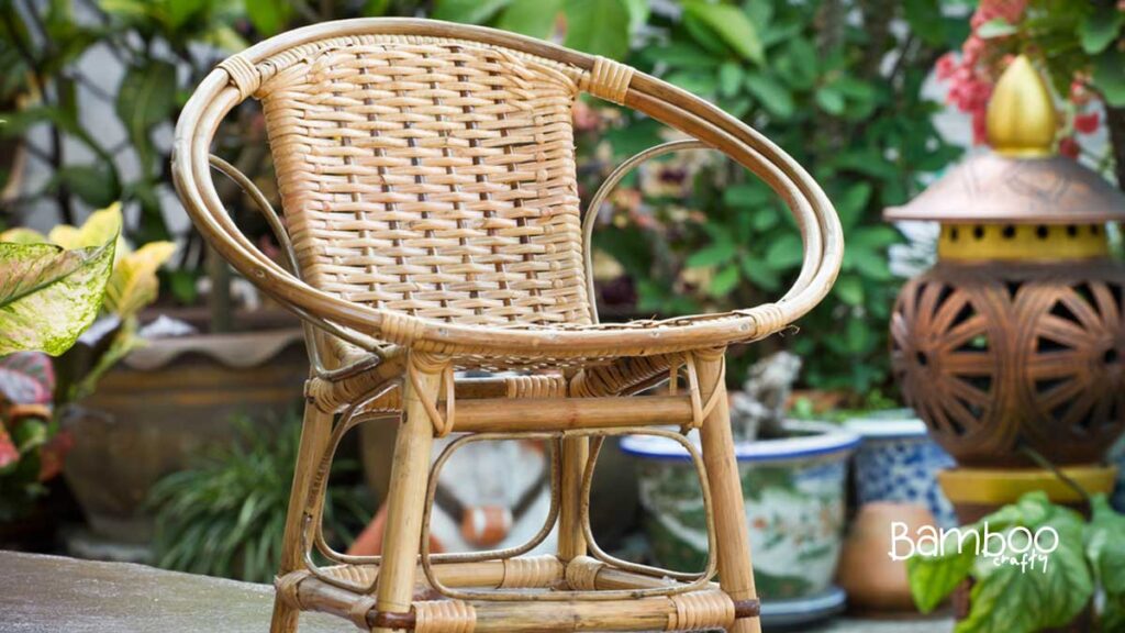 bamboo outdoor chair