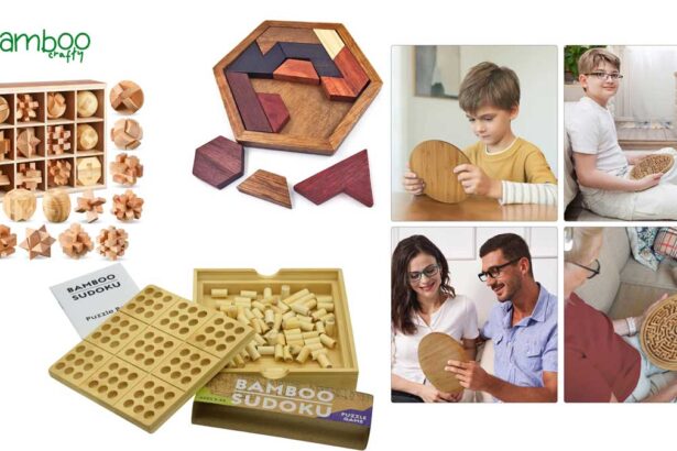 Bamboo Puzzles and Games: Boost Your Brain the Eco-Friendly Way