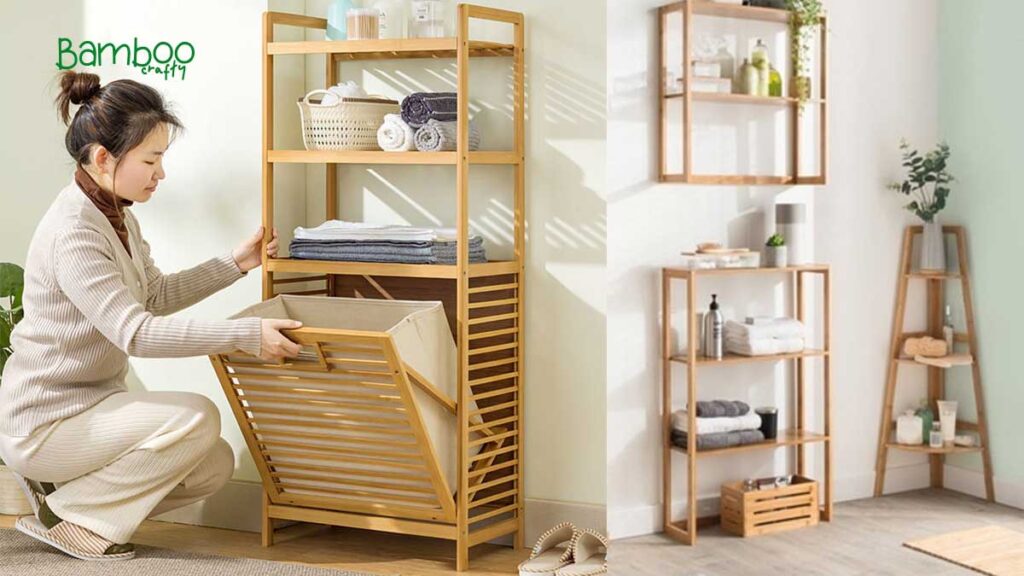 Bamboo Storage Rack