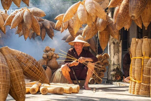 Bamboo Weaving Strips: Crafting Eco-Friendly Art