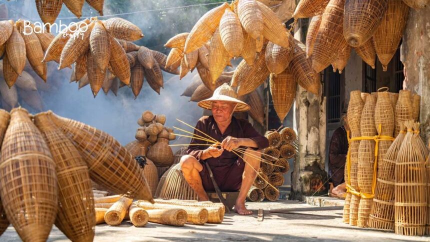 Bamboo Weaving Strips: Crafting Eco-Friendly Art