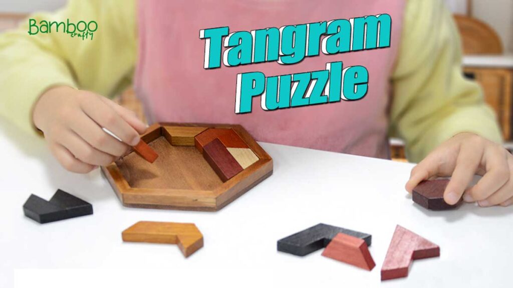 Tangram Puzzle Wooden Brain Puzzles