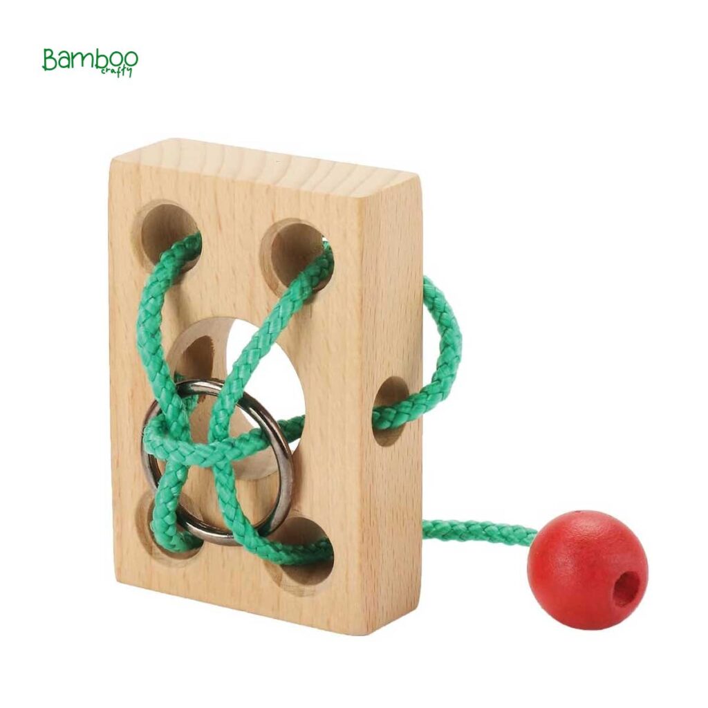 Wood Block and String Puzzle Game